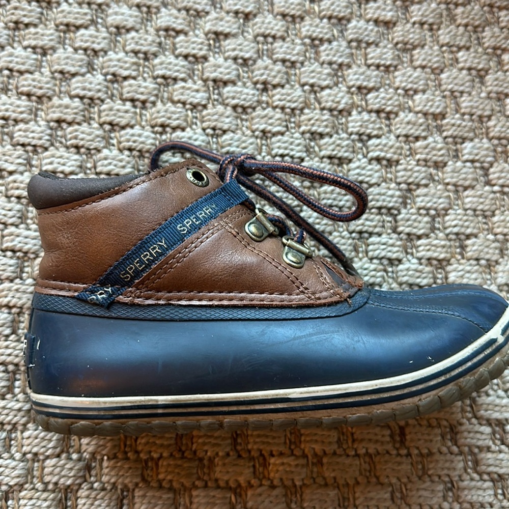 Kids Sperry Bowline Storm Boot size 12